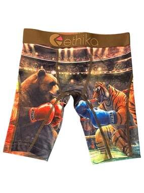 NWT Ethika Who Wins Staple Boys Boxer Briefs